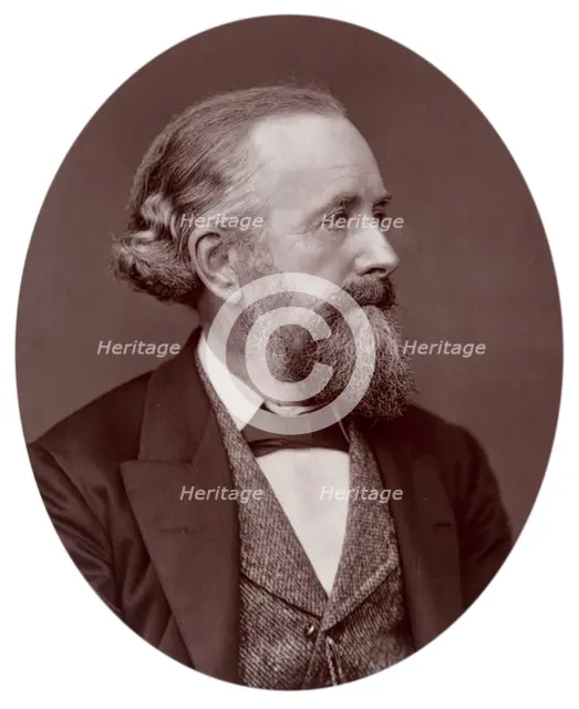 Professor Edward Frankland, 1880. Creator: Lock & Whitfield.