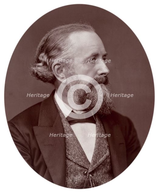 Professor Edward Frankland, 1880. Creator: Lock & Whitfield.