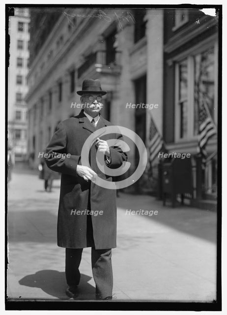 Professor Foussy, between 1914 and 1918. Creator: Harris & Ewing.