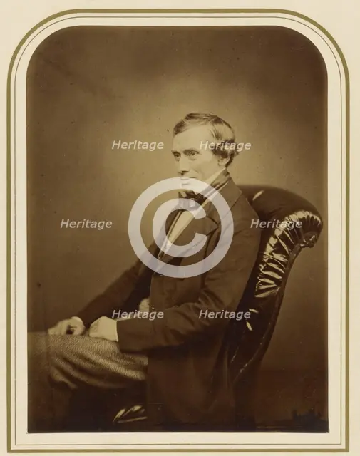 Professor Graham, F.R.S., 1855. Creator: Maull & Polyblank.