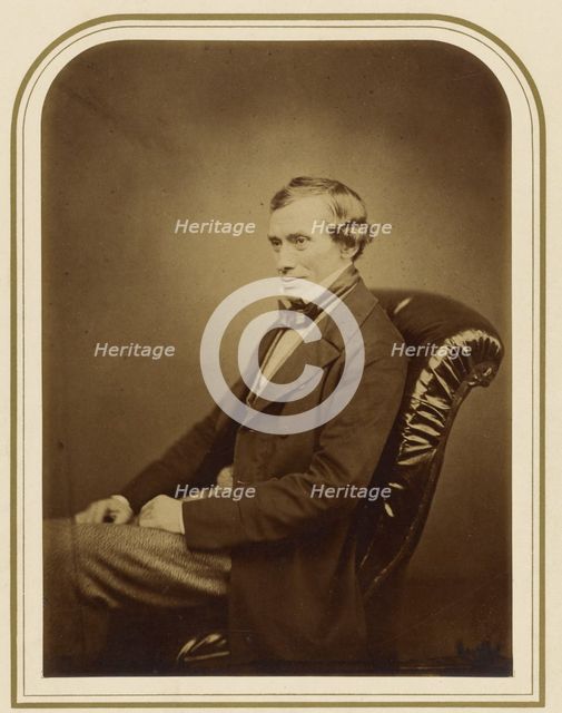 Professor Graham, F.R.S., 1855. Creator: Maull & Polyblank.