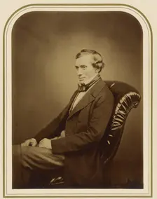 Professor Graham, F.R.S., 1855. Creator: Maull & Polyblank