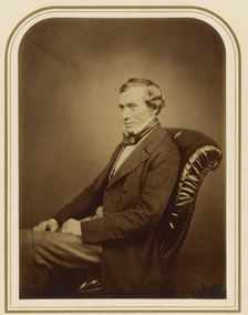 Professor Graham, F.R.S., 1855. Creator: Maull & Polyblank