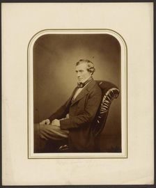Professor Graham, F.R.S., 1855. Creator: Maull & Polyblank