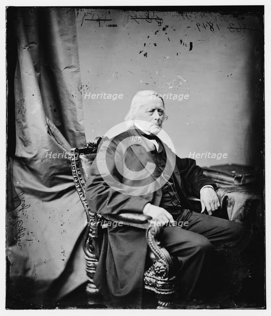 Professor James Henry Coffin, between 1860 and 1875. Creator: Unknown.