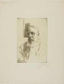 Professor John Berg, 1912. Creator: Anders Leonard Zorn