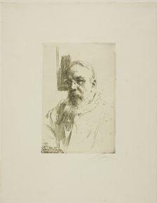 Professor John Berg, 1912. Creator: Anders Leonard Zorn
