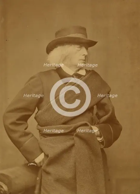 Professor John Stuart Blackie-Emeritus Prof. of Greek, Edinburgh Univ..., about 1870. Creator: D. Macara & Company.