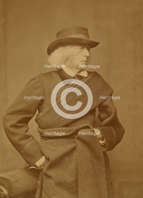 Professor John Stuart Blackie-Emeritus Prof. of Greek, Edinburgh Univ..., about 1870. Creator: D. Macara & Company.