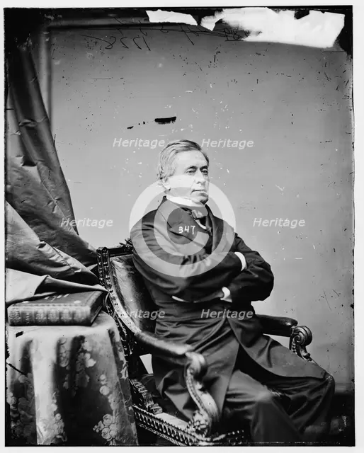 Professor Joseph Henry, between 1860 and 1875. Creator: Unknown.