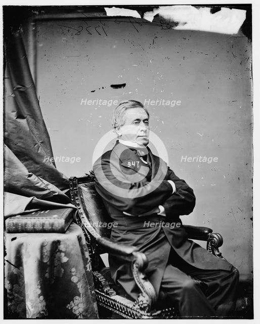 Professor Joseph Henry, between 1860 and 1875. Creator: Unknown.