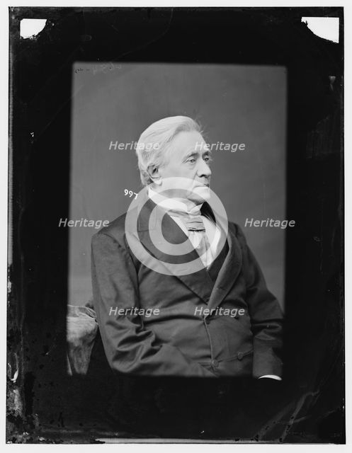 Professor Joseph Henry, between 1860 and 1875. Creator: Unknown.