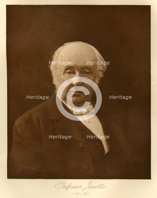 Professor Jowett (from life), before 1893.  Creator: Henry Herschel Hay Cameron.