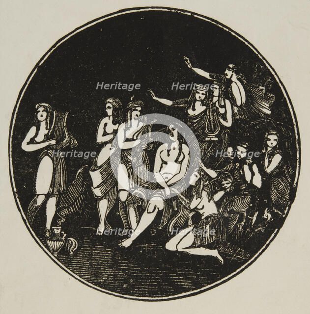 Professor Kist's Poses Plastiques and Tableaux Vivans at the Egyptian Hall, Piccadilly, 1846.  Creator: Unknown.