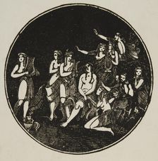 Professor Kist's Poses Plastiques and Tableaux Vivans at the Egyptian Hall, Piccadilly, 1846. Creator: Unknown