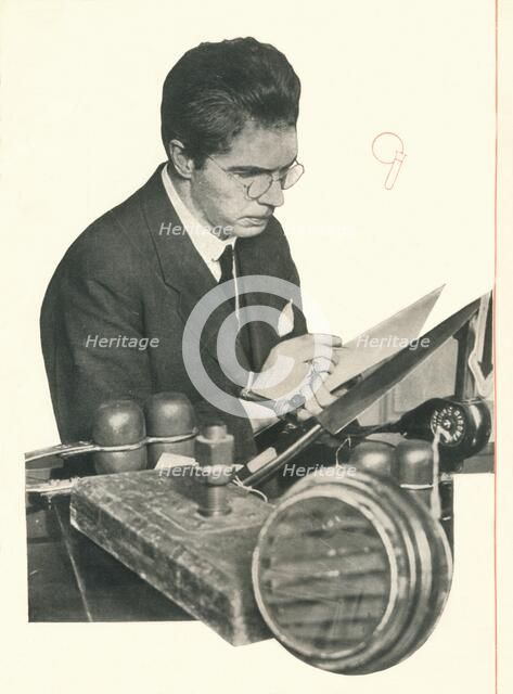 'Professor Low propounds: The Quality of Perfection Defies Analysis, But It Is Significant That It  Artist: Unknown.