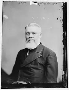 Professor Richard Jordan Gatling, between 1870 and 1880. Creator: Unknown