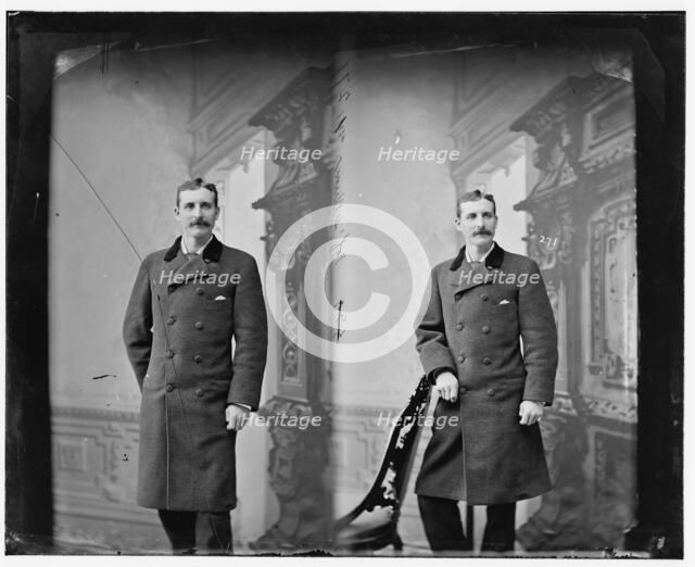 'Professor' Robert Emmet Odlum, 1865-1880. Creator: Unknown.