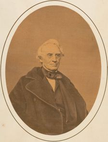 Professor Samuel F. B. Morse, LL.D., 1850s. Creator: Unknown