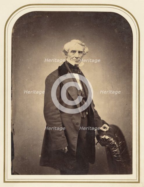 Professor Samuel Morse, 1855-1860. Creator: Maull & Polyblank.