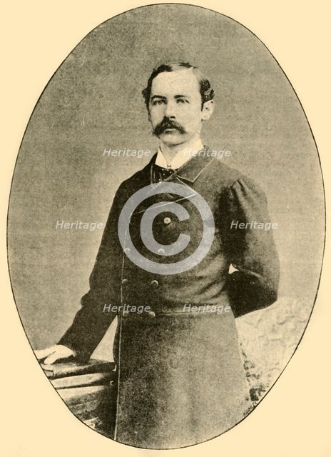 Professor Silvanus P. Thompson, 1887.  Creator: Unknown.