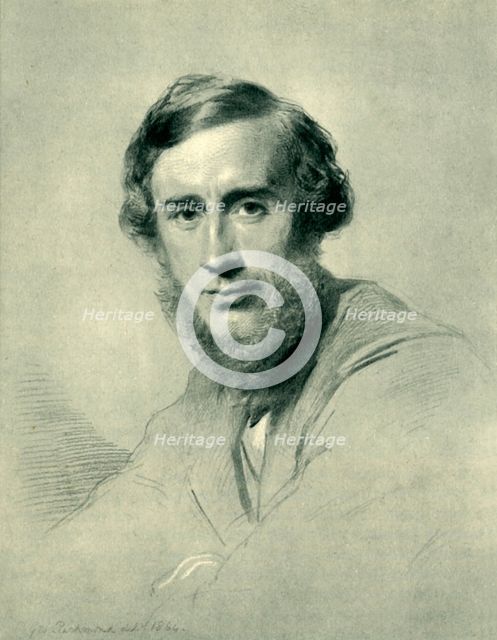 'Professor Tyndall', 1864, (1946).  Creator: George Richmond.