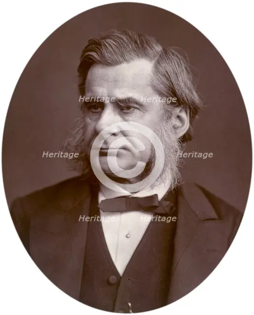 Professor Thomas Henry Huxley, 1880. Creator: Lock & Whitfield.