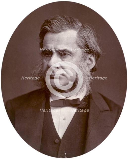 Professor Thomas Henry Huxley, 1880. Creator: Lock & Whitfield.