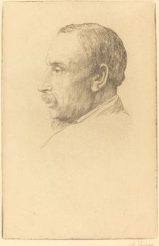 Professor W. Cawthorne Unwin. Creator: Alphonse Legros