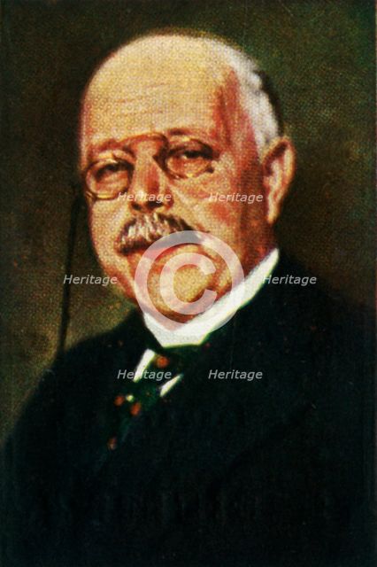 Professor Walther Nernst, c1928. Creator: Unknown.