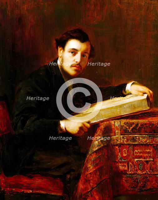 Professor William Robertson Smith, MA LLD, c1894. Creator: Archibald David Reid.