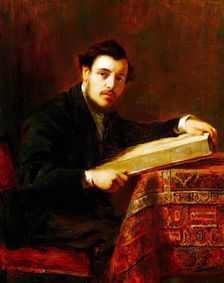 Professor William Robertson Smith, MA LLD, c1894. Creator: Archibald David Reid