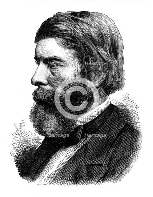 Professor Williamson, president of the British Association of Science, 1873. Creator: Unknown.