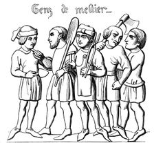 Professional tradesmen, 14th century (1849)