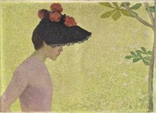 Profil de femme, ca 1896. Creator: Maillol, Aristide (1861-1944)