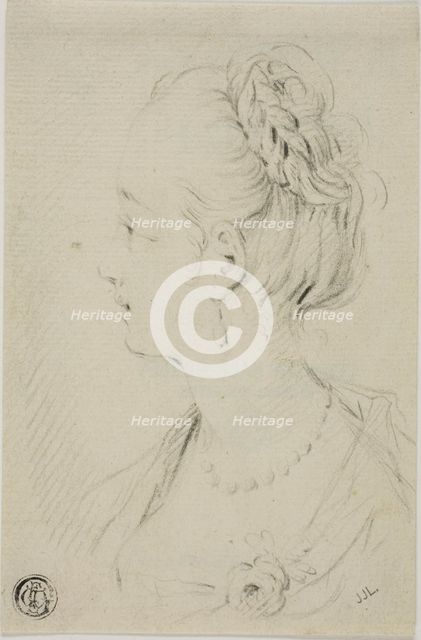 Profile Bust of Young Woman, n.d. Creator: Unknown.