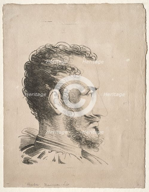 Profile Head. Creator: Friedrich Wilhelm Reuter (German, 1768-1834).