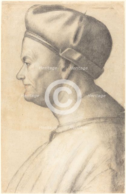 Profile of a Man, 1500/1520. Creator: Unknown.