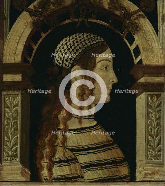 Profile of a Gypsy Woman, 1500-1525. Creator: Unknown.