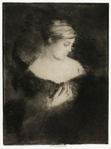 Profile of a Woman, 1900-05. Creator: Theodore Roussel