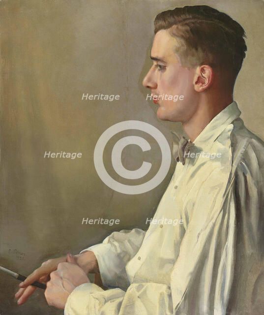 Profile of Boris Snezhkovsky, 1936.