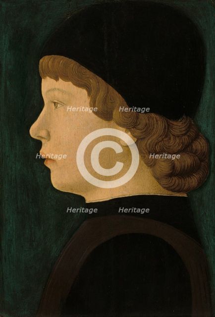 Profile Portrait of a Boy, c. 1460/1470. Creator: Unknown.