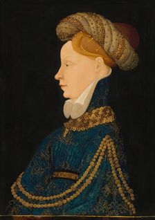 Profile Portrait of a Lady, c. 1410. Creator: Unknown