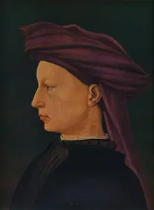 Profile Portrait of a Young Man c1425. Artist: Masaccio Tommaso