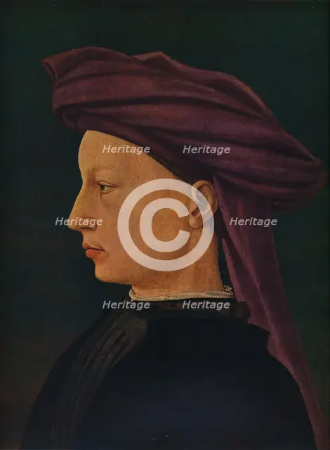 'Profile Portrait of a Young Man', c1425. Artist: Masaccio Tommaso.