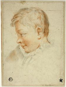Profile Portrait of Boy, n.d. Creator: Daniel Mytens