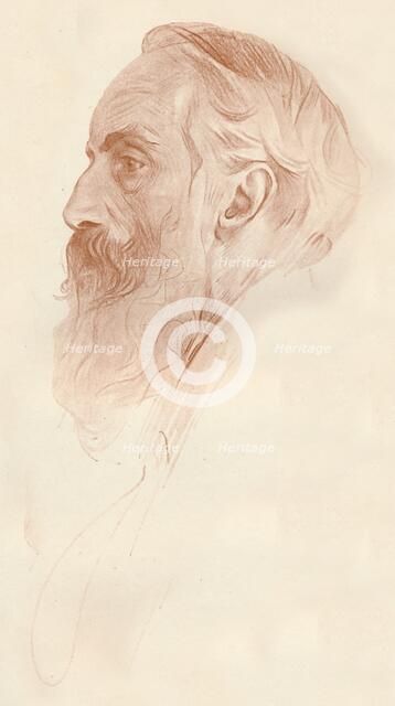 'Profile Study', c1921. Artist: Philip A de Laszlo.