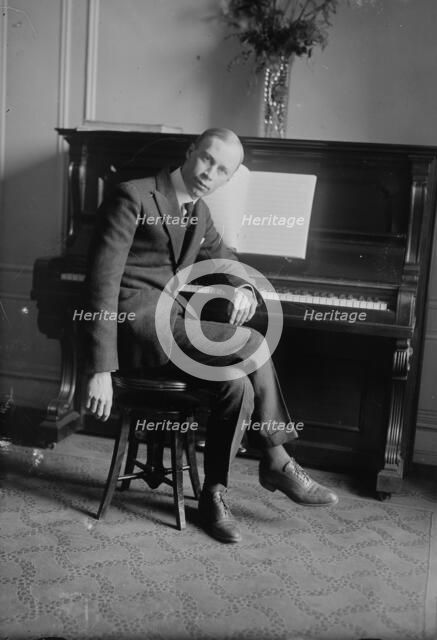 Prokofieff [i.e. Prokofiev], between 1918 and 1920. Creator: Bain News Service.