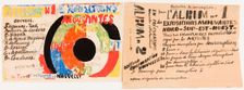 Projet Bulletin de souscription pour l'album nº 1 des Expositions Mouvantes, 1916. Creator: Delaunay, Robert (1885-1941)