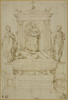 Project for a Tomb, 1537/43. Creator: Giulio Campi
